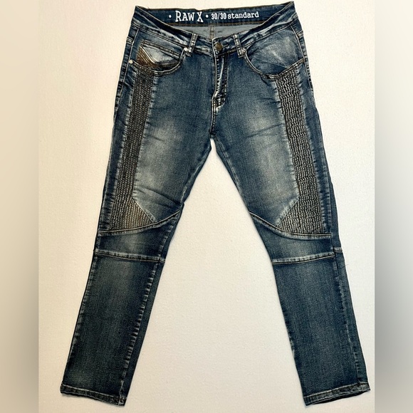 Raw X Jeans Vintage Inspired Standard Size 30 x 30 - Picture 2 of 14